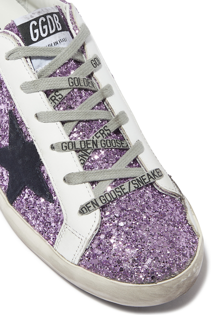 Super Star Glitter Low Top Sneakers